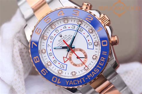 replica rose gold master control watch|rolex yacht master ii.